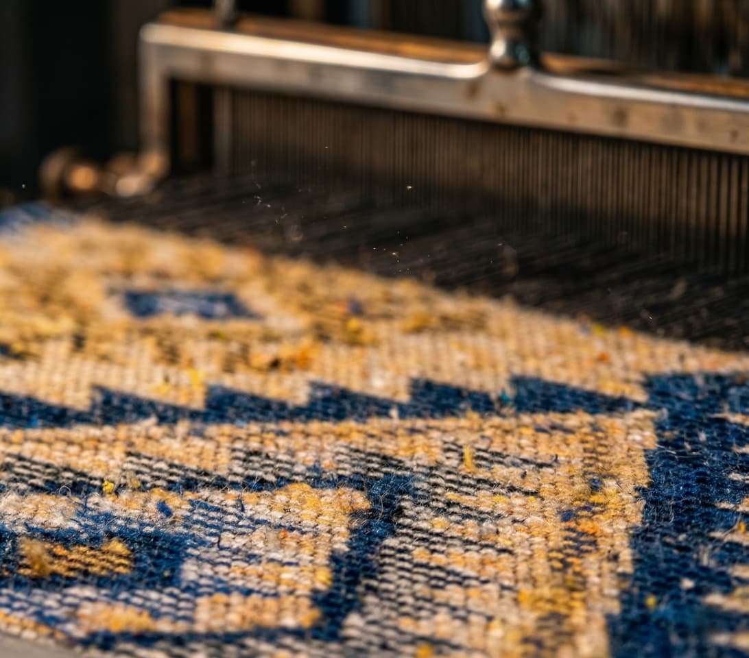 Arbeitsablauf bei Yörük Kilim